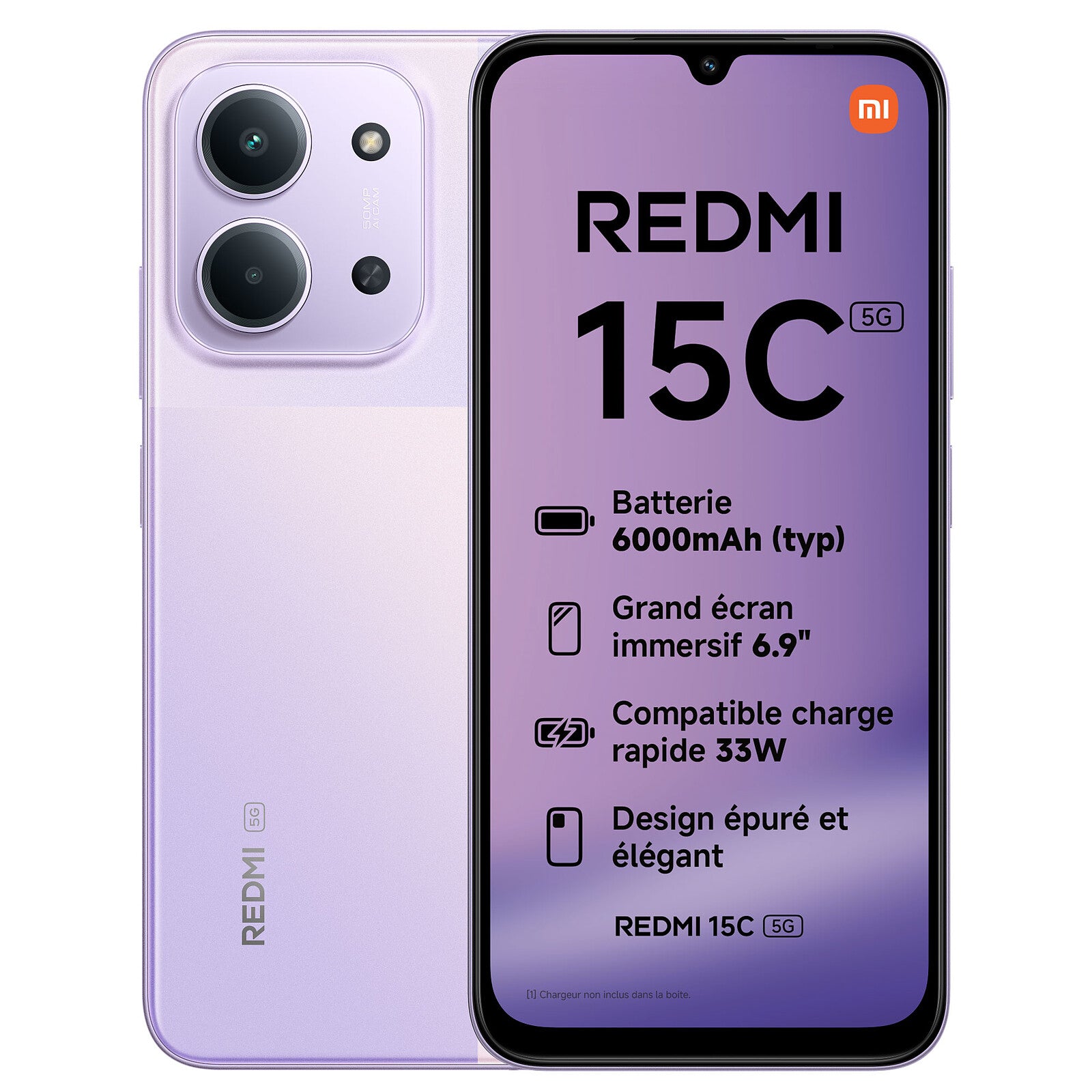 Xiaomi Redmi 15C 5G 8GB 256GB - Dusk Purple