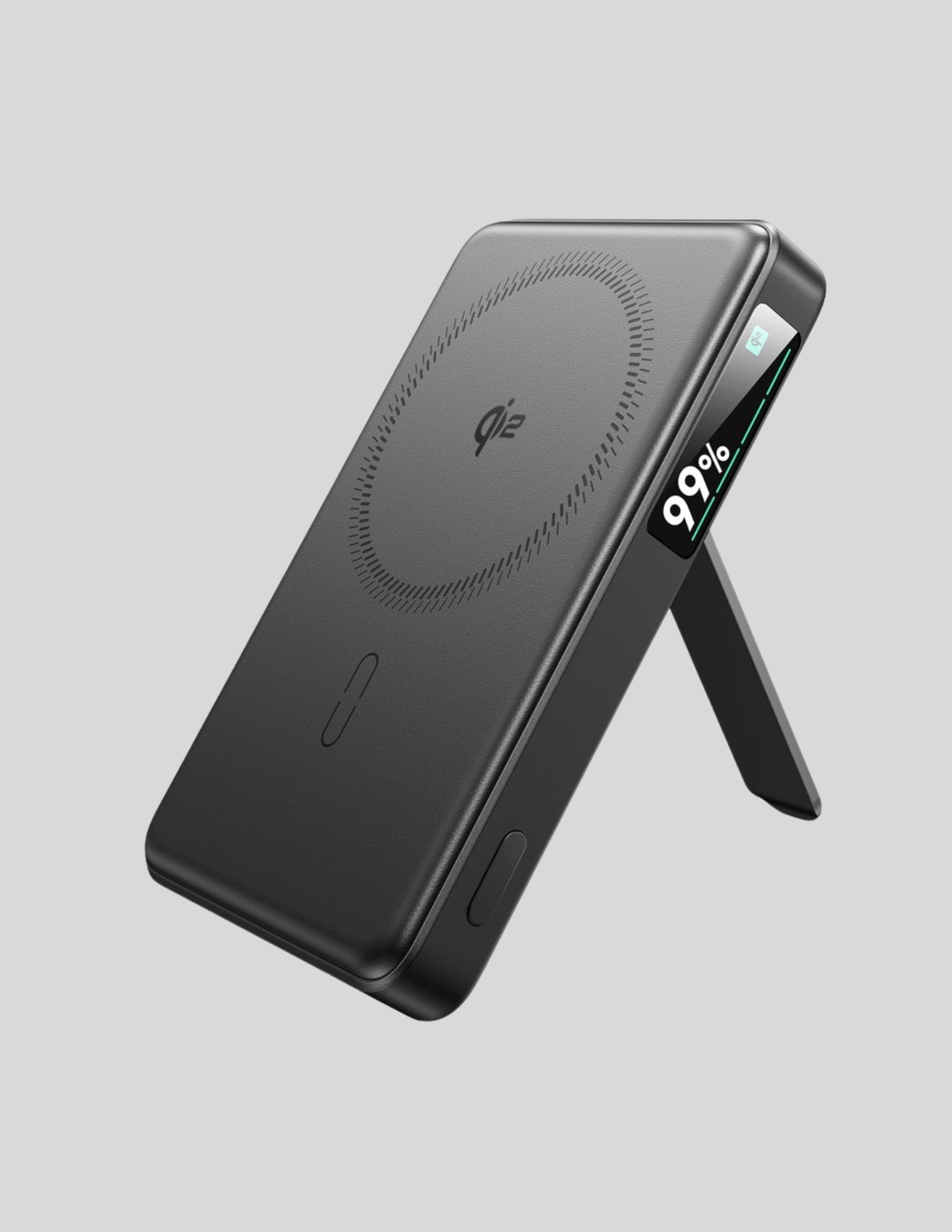 ESR 10000 mAh Qi2 MagSlim Kickstand Power Bank | 2G524 - Black
