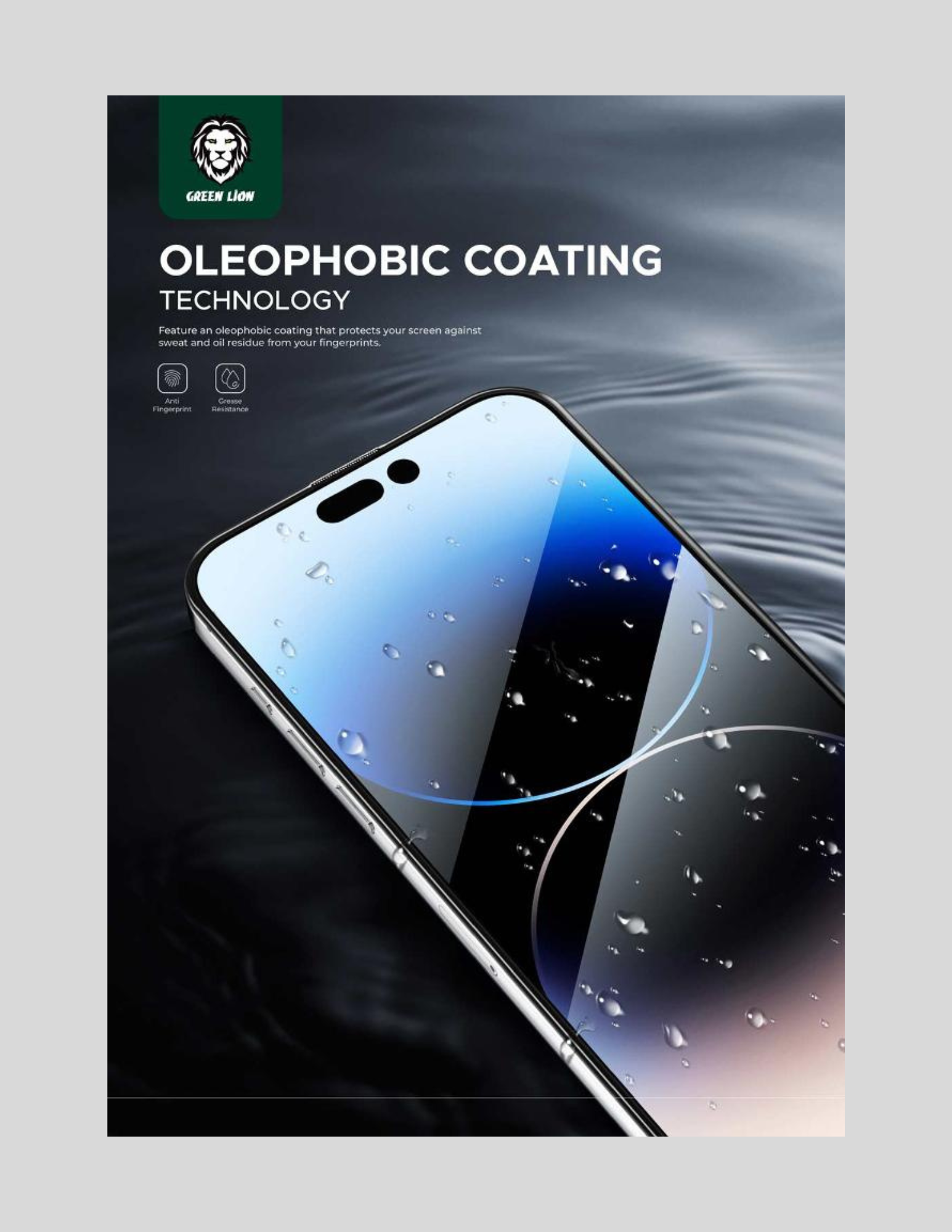 Green Lion Crystal Clear View Tempered 9H Glass Screen Protector - iPhone 16 Pro Max