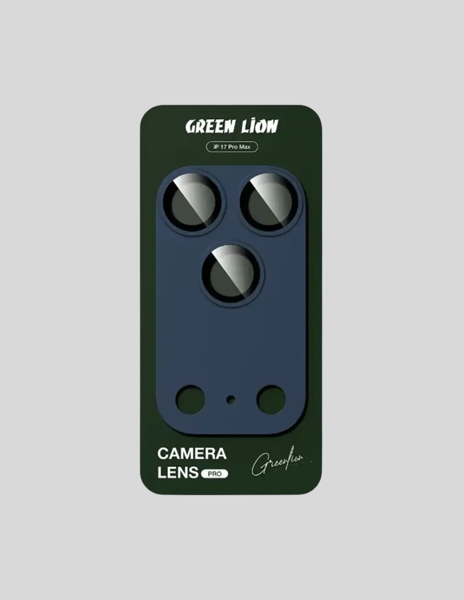 Green Lion camera lens protectors iPhone 17 Pro / Pro Max - Deep Blue