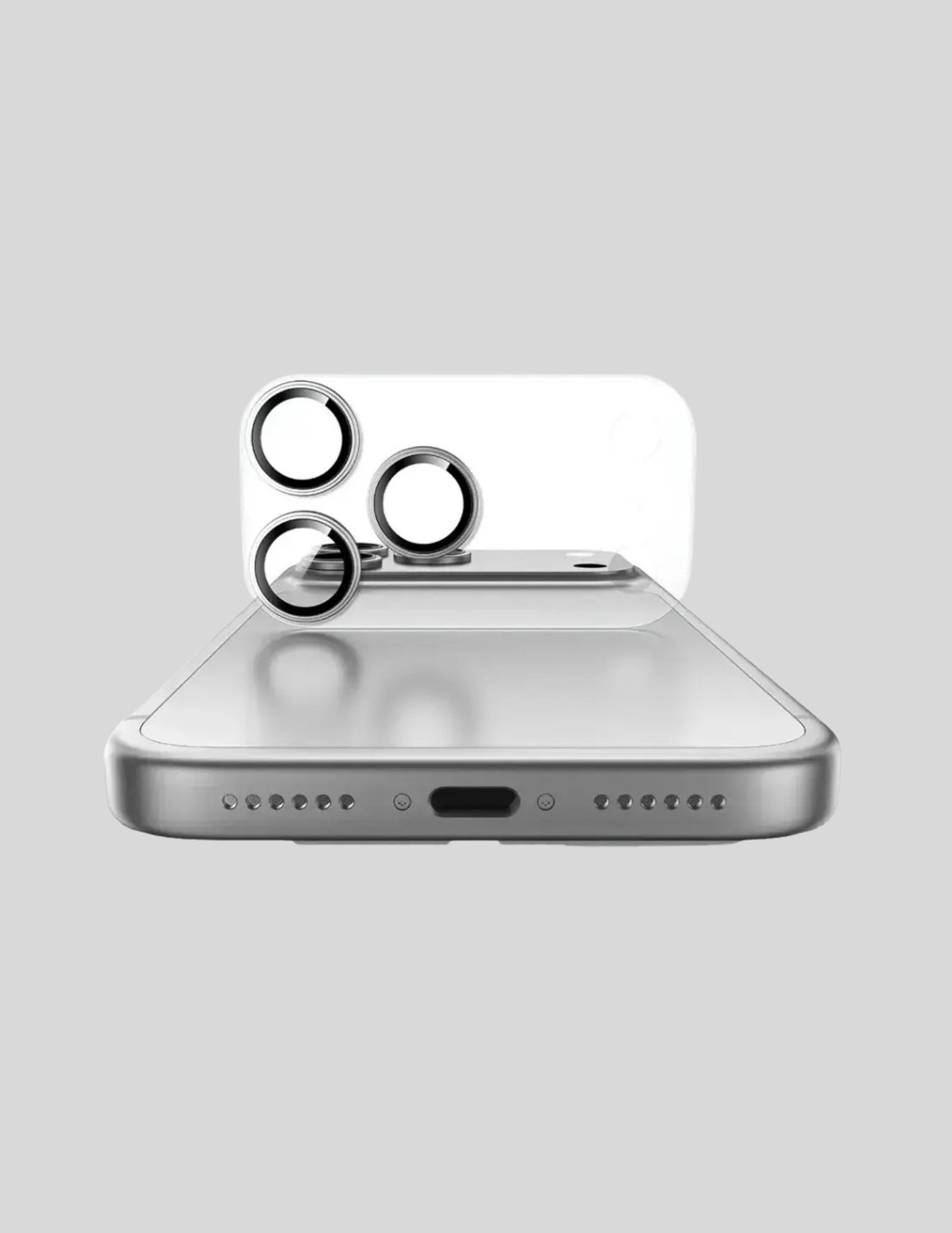 Green Lion camera lens protectors iPhone 17 Pro / Pro Max - Silver