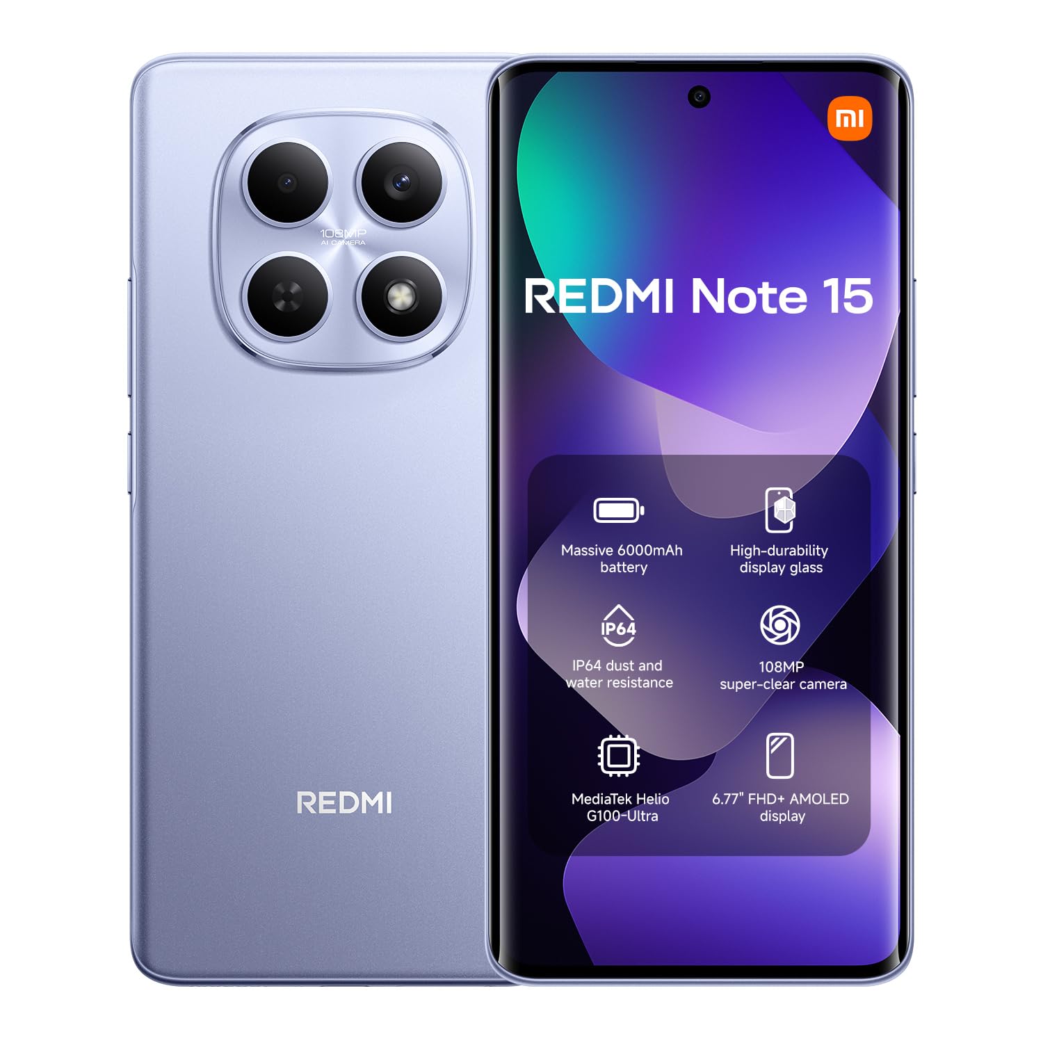 Xiaomi Redmi Note 15 4G 8GB 256GB - Purple