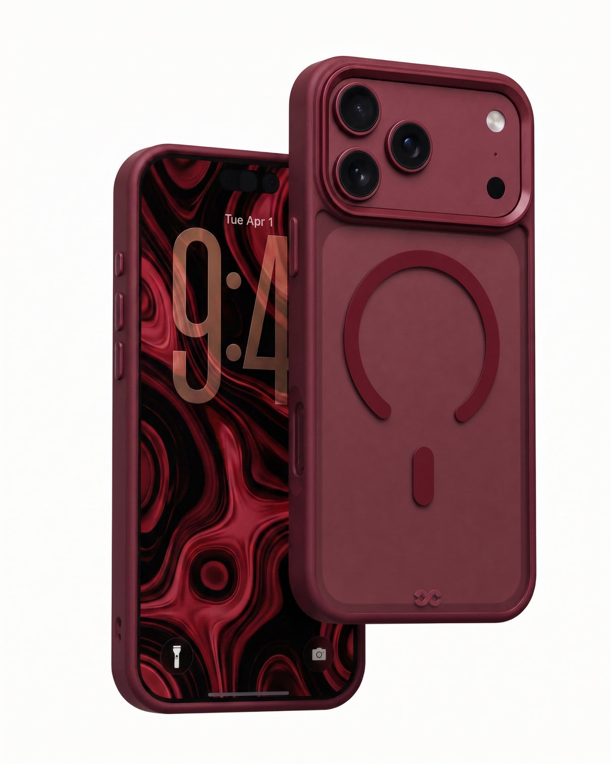 INFINYTY Matte Case- Modo (Burgundy) iPhone 18 Pro