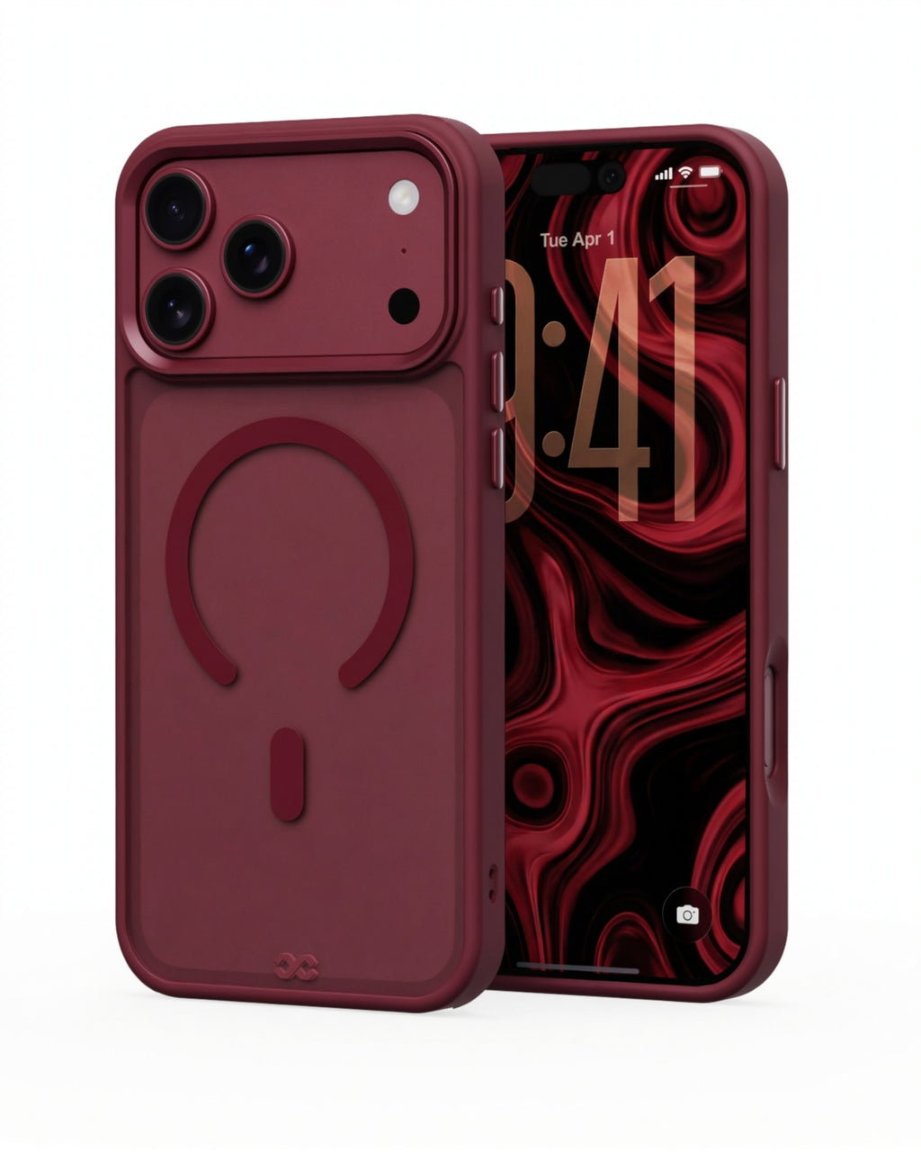 INFINYTY Matte Case- Modo (Burgundy) iPhone 18 Pro