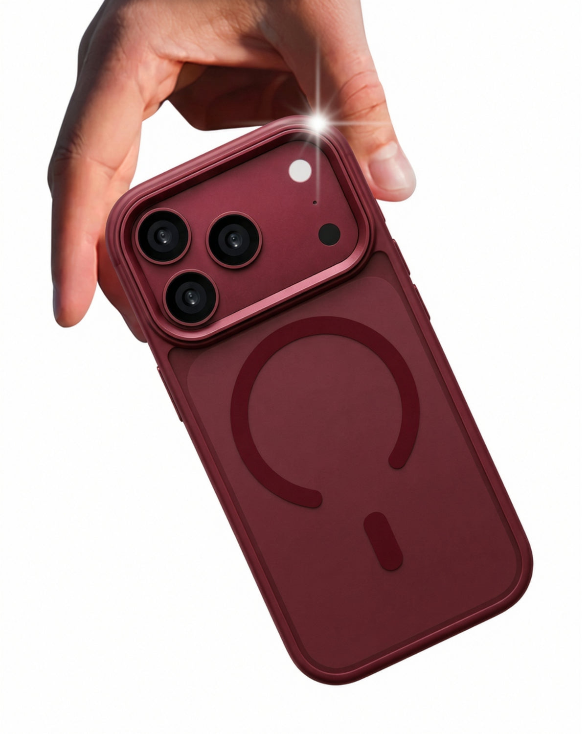 INFINYTY Matte Case- Modo (Burgundy) iPhone 18 Pro