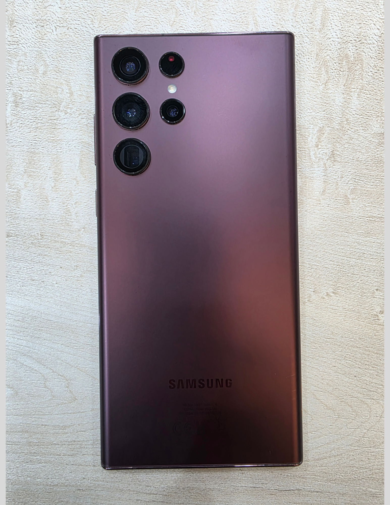 Samsung Galaxy S22 Ultra 5G 12GB 256GB Pre-Owned - Burgundy