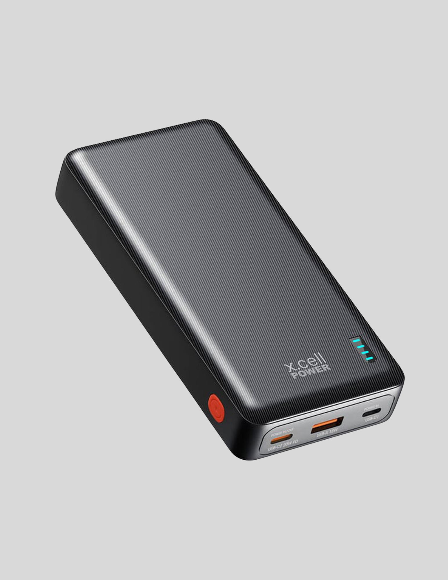 X.Cell PD Power Bank 20000mAh | PC-20200PD - Black